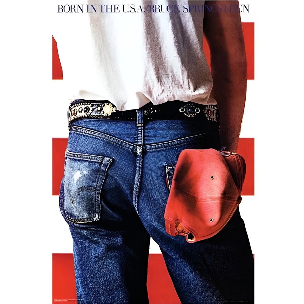 BRUCE SPRINGSTEEN ブルーススプリングスティーン (11月 映画公開 記念 ) - Born in the USA / ポスター - PGS